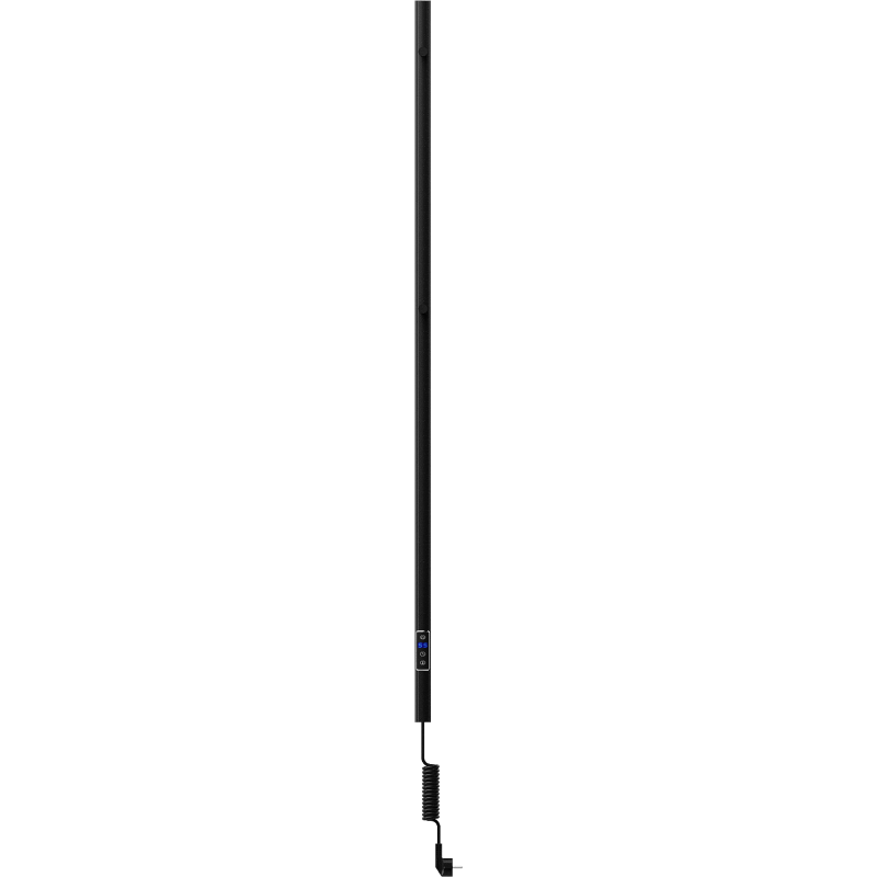 Mexen Pino elektrischer Heizkörper mit Handtuchhaltern 1405 x 32 mm, 75 W, schwarz - W301-1405-032-00-70