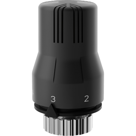 Mexen Uni-G Thermostatkopf für Heizkörper, schwarz - W908-002-70