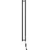 Mexen Pino Elektroheizkörper mit Handtuchhaltern 1405 x 137 mm, 150 W, schwarz - W301-1405-137-00-70