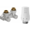 Mexen G01 thermostatisches Zweirohr-Set DN50, Winkel 1/2"x16 mm, Nickel - W911-016-918-01