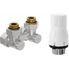Mexen G02 Thermostat-Set, Zwei-Rohr DN50, Eckversion 1/2"x16 mm, Nickel - W911-016-928-01
