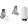 Mexen G03 Thermostat-Set, Eckform, Nickel - W913-012-938-01