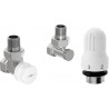Mexen G04 Thermostatset, Winkelausführung, Nickel - W913-012-948-01
