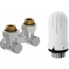 Mexen G03 Zweirohr-Thermostatset DN50, Eckform 1/2"x3/4", Nickel - W911-012-938-01