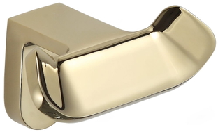 Mexen Lea doppelter Handtuchhaken, golden - 7026035-50