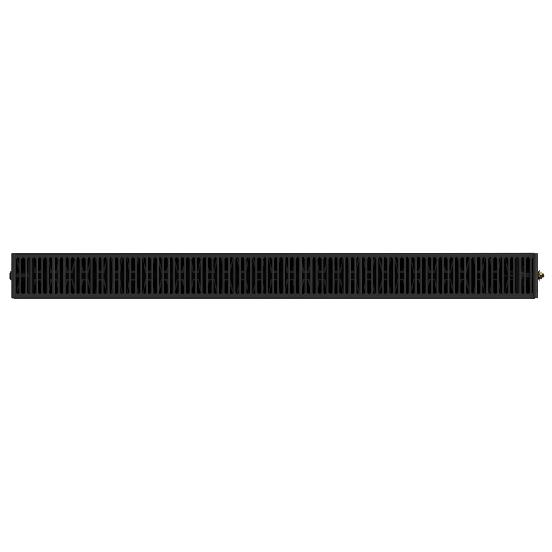 Mexen CC22 Plattenheizkörper 400 x 2000 mm, mittlerer unterer Anschluss, 2371 W, schwarz - W6C22-040-200-70