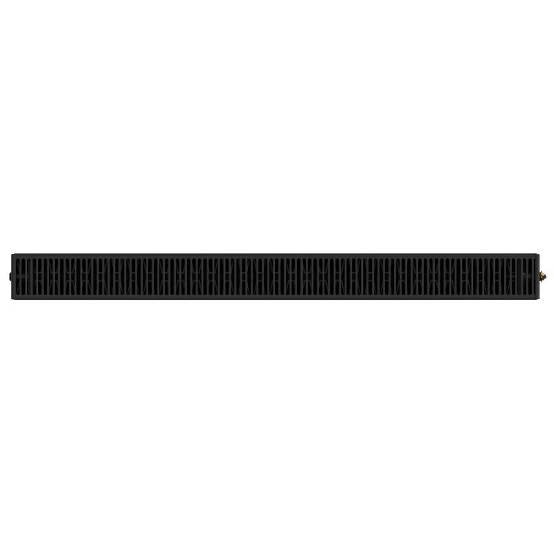Mexen CC22 Plattenheizkörper 500 x 2400 mm, mittlerer unterer Anschluss, 3419 W, schwarz - W6C22-050-240-70