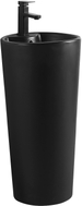 Mexen Rena freistehendes Waschbecken 40 x 40 cm, schwarz matt - 26014070