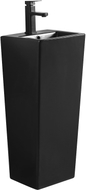 Mexen Sira freistehendes Waschbecken 34 x 33 cm, schwarz matt - 26023370