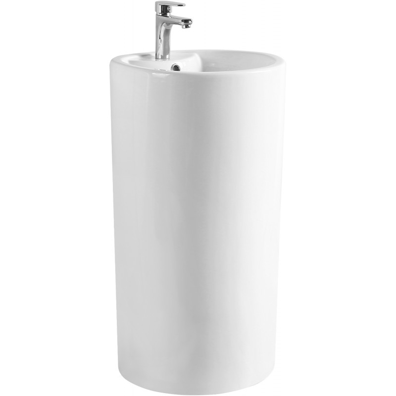 Mexen Mana freistehendes Waschbecken 45 x 45 cm, weiß - 26074600