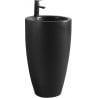 Mexen Alona freistehendes Waschbecken 50 x 50 cm, mattschwarz - 26094870