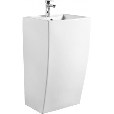 Mexen Oda freistehendes Waschbecken 47 x 42 cm, weiß - 26124700