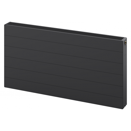 Mexen Line CCL22 Plattenheizkörper 400 x 1800 mm, mittlerer unterer Anschluss, 2049 W, Anthrazit - W6C22L-040-180-66