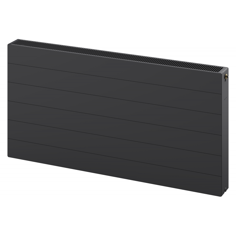Mexen Line CCL22 Plattenheizkörper 500 x 400 mm, mittiger unterer Anschluss, 546 W, Anthrazit - W6C22L-050-040-66