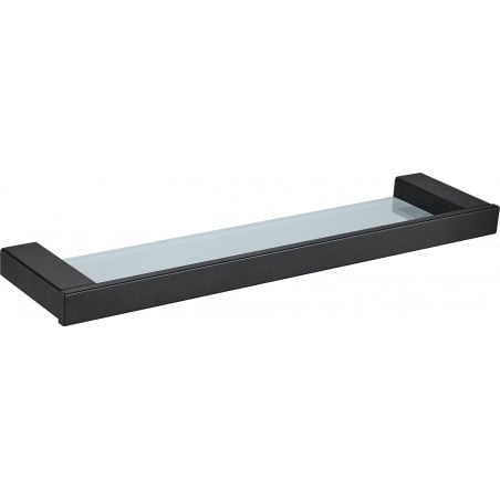 Mexen Pavo hängendes Glasregal, schwarz - 7030437-70