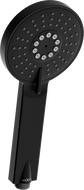 Mexen R-40 3-funktionaler Duschkopf, schwarz - 79540-70