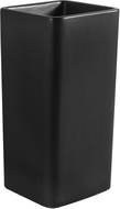 Mexen Tana freistehendes Waschbecken 40 x 40 cm, schwarz matt - 26044070