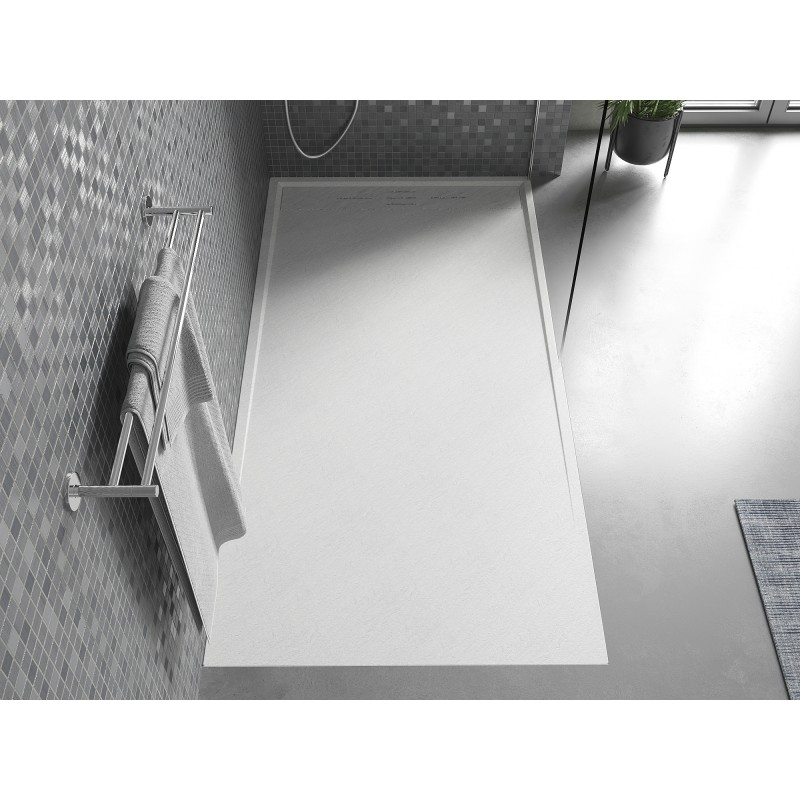 Mexen Amon rechteckige SMC-Duschwanne 170 x 80 cm, weiß - 4F108017