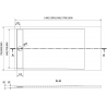 Mexen Amon rechteckige Duschwanne SMC 180 x 90 cm, weiß - 4F109018