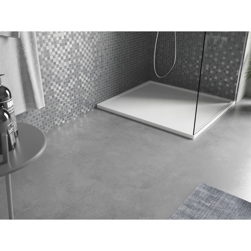 Mexen Amon rechteckige SMC-Duschwanne 100 x 90 cm, weiß - 4F109010
