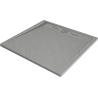 Mexen Amon quadratische Duschwanne SMC 80 x 80 cm, grau - 4F618080