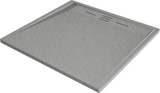 Mexen Amon quadratische Duschwanne SMC 80 x 80 cm, grau - 4F618080
