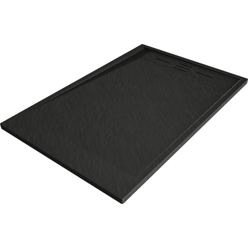 Mexen Amon rechteckige Duschwanne SMC 130 x 80 cm, schwarz - 4F708013