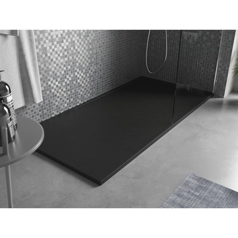 Mexen Amon rechteckige Duschwanne SMC 160 x 80 cm, schwarz - 4F708016