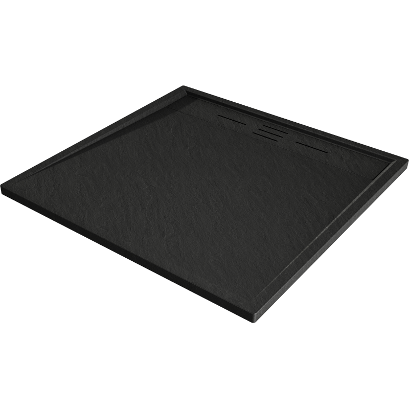 Mexen Amon quadratische Duschwanne SMC 80 x 80 cm, schwarz - 4F708080