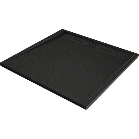 Mexen Amon quadratische Duschwanne SMC 80 x 80 cm, schwarz - 4F708080