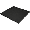 Mexen Amon quadratische Duschwanne SMC 80 x 80 cm, schwarz - 4F708080