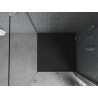 Mexen Amon quadratische Duschwanne SMC 80 x 80 cm, schwarz - 4F708080