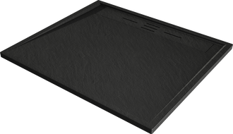 Mexen Amon rechteckige Duschwanne SMC 100 x 90 cm, schwarz - 4F709010