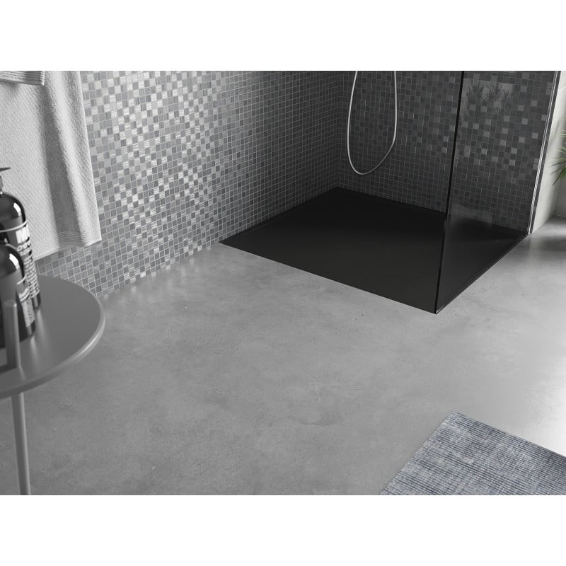 Mexen Amon rechteckige Duschwanne SMC 100 x 90 cm, schwarz - 4F709010