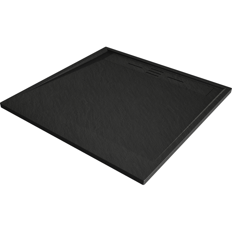 Mexen Amon quadratischer Duschwanne SMC 100 x 100 cm, schwarz - 4F701010