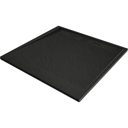 Mexen Amon quadratische Duschwanne SMC 100 x 100 cm, schwarz - 4F701010