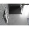 Mexen Amon quadratische Duschwanne SMC 100 x 100 cm, schwarz - 4F701010