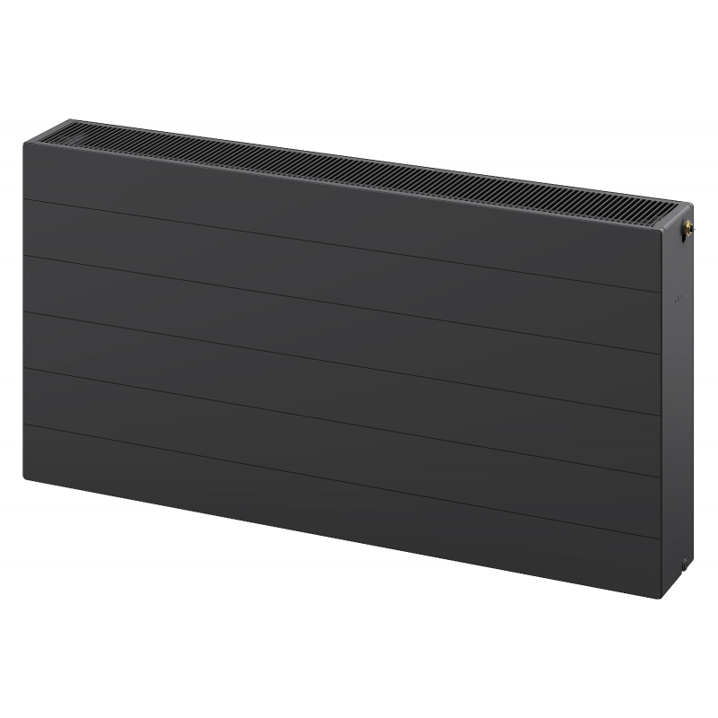 Mexen Line CCL33 Plattenheizkörper 600 x 2000 mm, unterer Mittelanschluss, 4402 W, Anthrazit - W6C33L-060-200-66