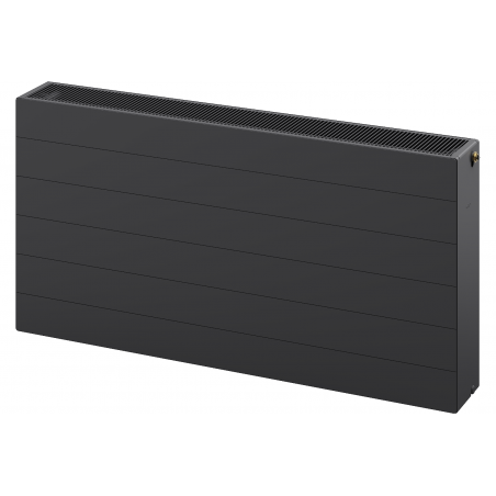 Mexen Line CCL33 Plattenheizkörper 900 x 2000 mm, mittiger unterer Anschluss, 6002 W, Anthrazit - W6C33L-090-200-66