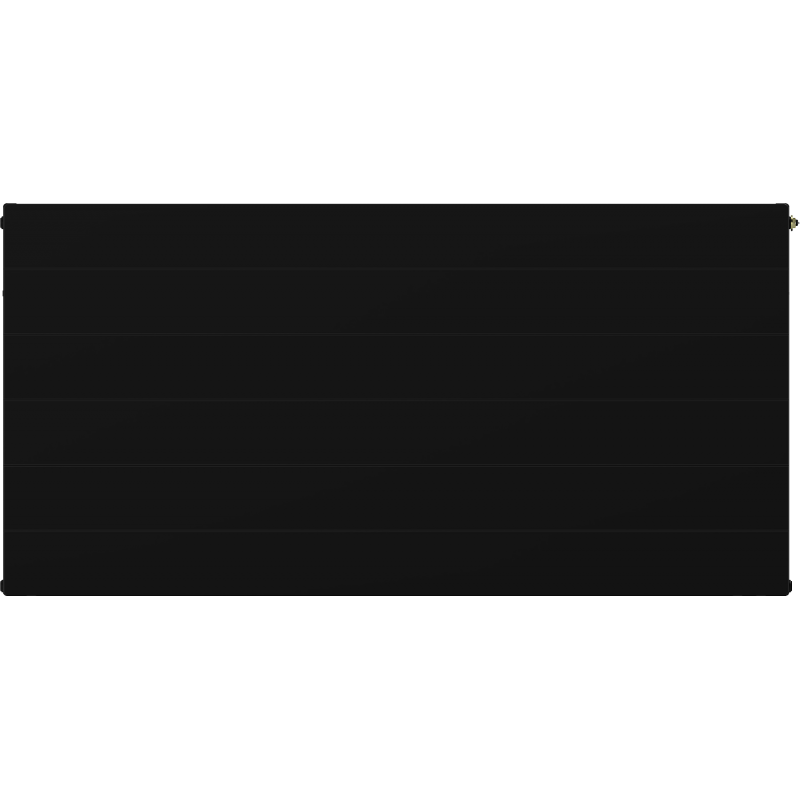 Mexen Line CCL11 Plattenheizkörper 300 x 800 mm, mittiger unterer Anschluss, 364 W, schwarz - W6C11L-030-080-70