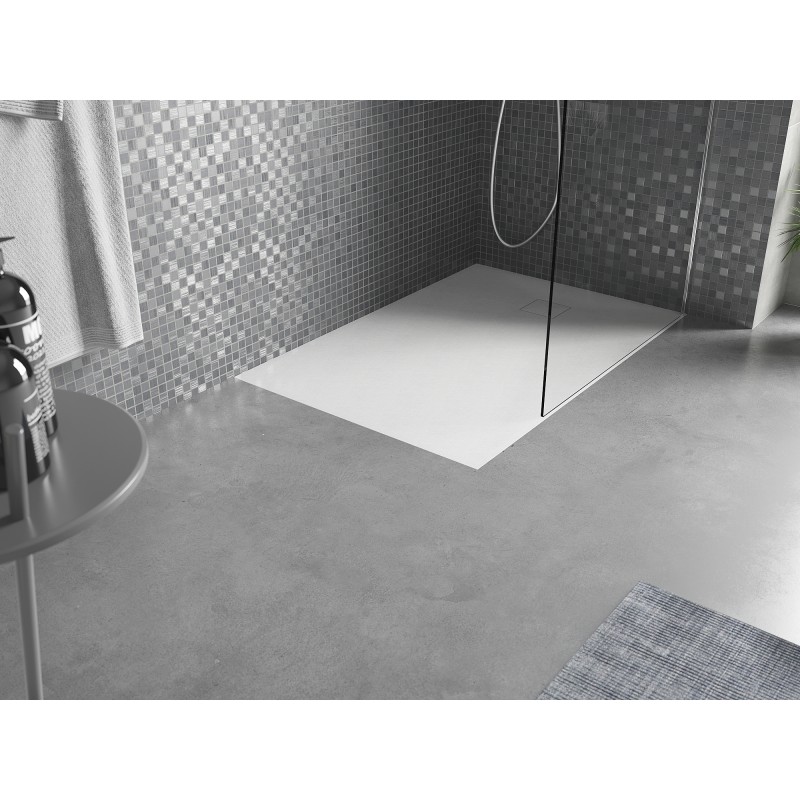 Mexen Bert rechteckige Duschwanne SMC 100 x 70 cm, weiß - 4K107010