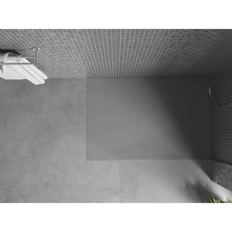 Mexen Bert rechteckige Duschwanne SMC 120 x 80 cm, grau - 4K618012