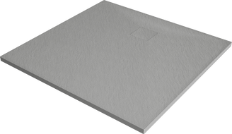 Mexen Bert quadratische Duschwanne SMC 80 x 80 cm, grau - 4K618080