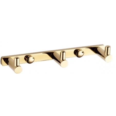 Mexen dreifacher Handtuchhaken, gold - 709163-50