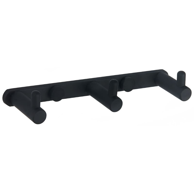 Mexen dreifacher Handtuchhaken, schwarz - 709163-70