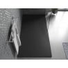 Mexen Bert rechteckige Duschwanne SMC 160 x 70 cm, schwarz - 4K707016