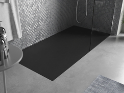 Mexen Bert rechteckige Duschwanne SMC 160 x 70 cm, schwarz - 4K707016