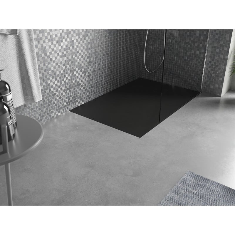 Mexen Bert rechteckige Duschwanne SMC 90 x 70 cm, schwarz - 4K707090