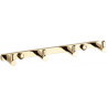 Mexen vierfacher Handtuchhaken, golden - 709164-50