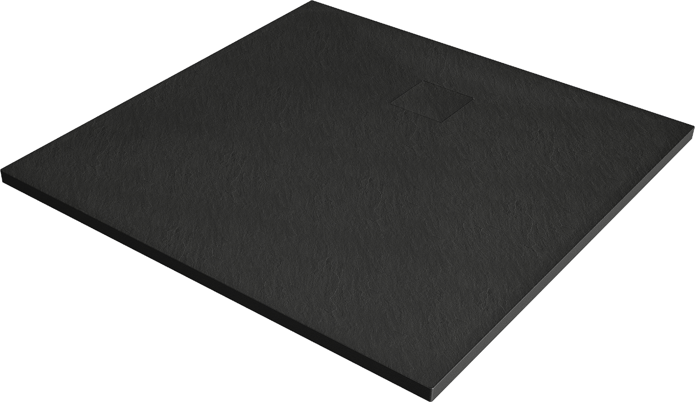 Mexen Bert quadratische Duschwanne SMC 90 x 90 cm, schwarz - 4K709090